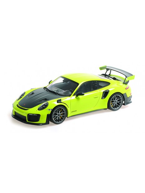 Porsche 911 (991.2) GT2 RS (Acid Green) 1/18 Minichamps  - 2