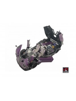 Pagani Zonda HP Barchetta (Carbon Purple) 1/18 LCD-Modelle  - 1