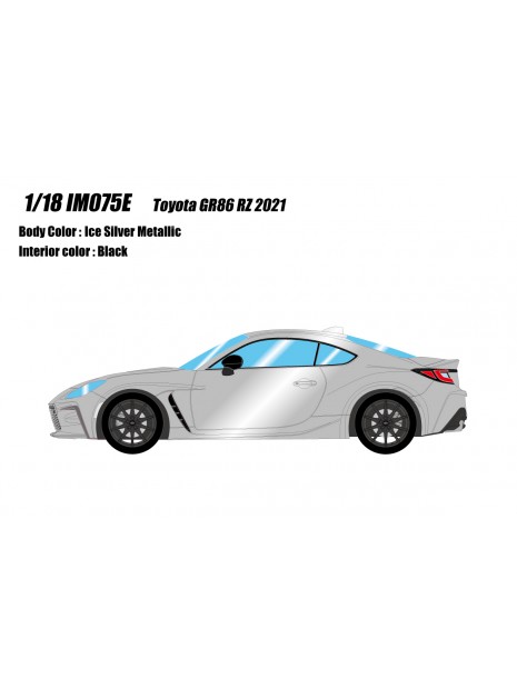 Toyota GR86 (RZ) 2021 (IJszilver) 1/18 Make Up IDEE Make Up - 1
