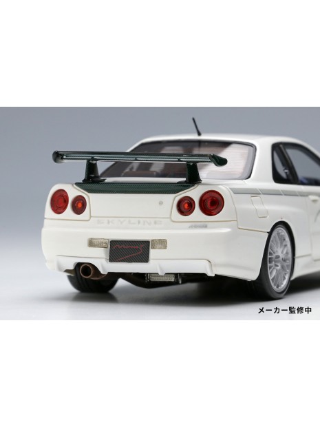 Nissan Mine's Skyline GT-R (BNR34) V-spec N1 1/43 Make-Up Eidolon Make Up - 8