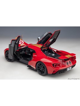 Ford GT 2022 Alan Mann Heritage Edition 1/18 AUTOart AUTOart - 2