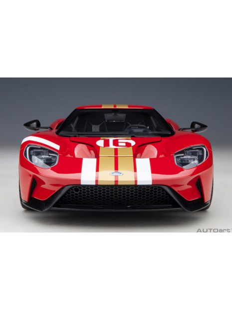 Ford GT 2022 Alan Mann Heritage-editie 1/18 AUTOart AUTOart - 10