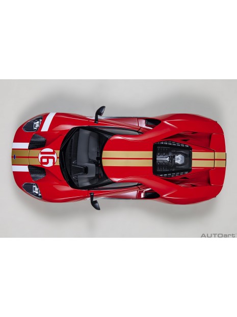 Ford GT 2022 Alan Mann Heritage-editie 1/18 AUTOart AUTOart - 12