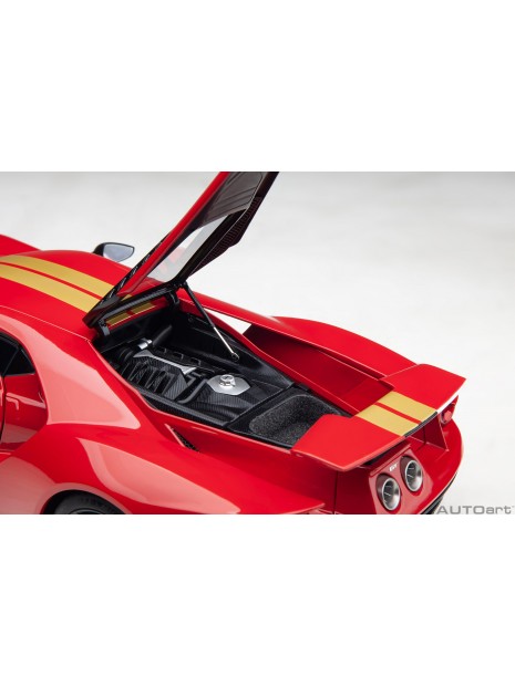 Ford GT 2022 Alan Mann Heritage-editie 1/18 AUTOart AUTOart - 18