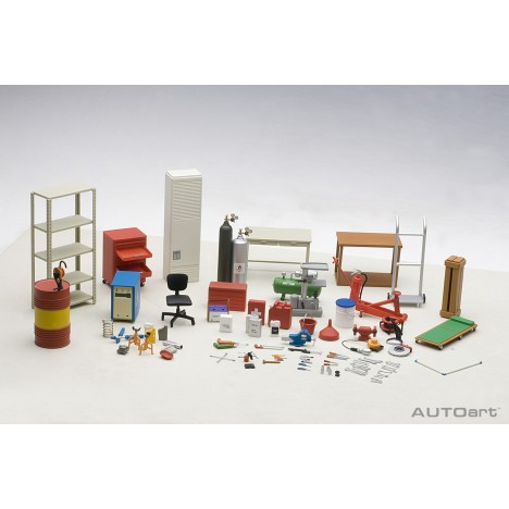 Garagekitset 1/18 AUTOart AUTOart - 2