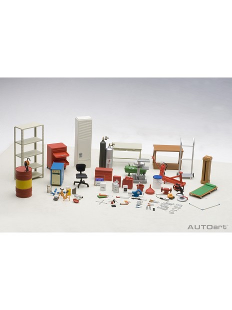 Garagekitset 1/18 AUTOart AUTOart - 2