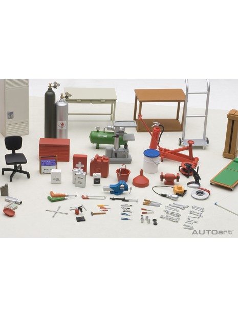 Garagekitset 1/18 AUTOart AUTOart - 12