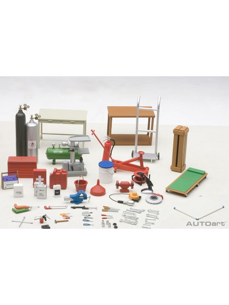 Garage kit set 1/18 AUTOart AUTOart - 14