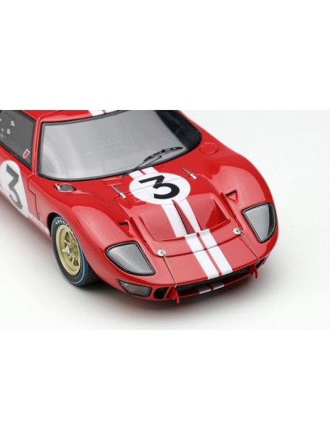 Ford GT40 Mk.II "Shelby American" Le Mans 24h 1966 No.3 1/43 Make Up Eidolon Make Up - 4