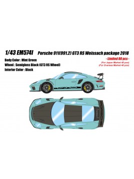 新品 イエロー Spark 1/43 ポルシェ 911 (992) GT3 RS
