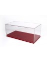 Display Case Red Leatherette Base 1/18 BBR BBR Models - 1