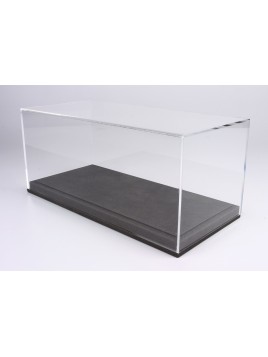 Plexiglasvitrine mit grauem Ledersockel 1/18 BBR BBR Models - 1