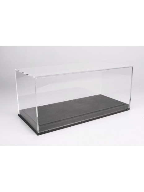 Vitrine plexiglas avec socle en cuir gris 1/18 BBR BBR Models - 3