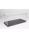 Plexiglasvitrine mit grauem Ledersockel 1/18 BBR BBR Models - 3