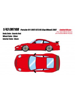Porsche 911 (997) GT3 RS (Guards Red) 1/43 Make-Up Eidolon Make Up - 1