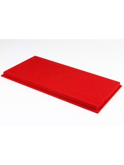 Vitrine plexiglas avec socle en alcantara rouge 1/18 BBR BBR Models - 2