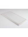 Display Case With Alcantara Base In Light Beige And Red Stitching 1/18 BBR BBR Models - 3