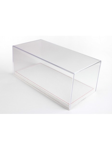 Boîte vitrine en plexiglass rectangulaire 19x14x7 cm