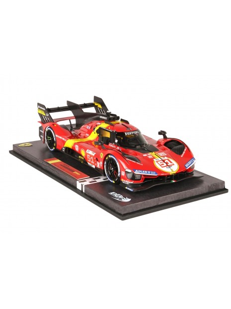 Ferrari 499P N. 51 Vincitore Le Mans 2023 1/18 BBR Looksmart - 6