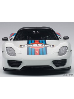 Pacchetto Porsche 918 Spyder Weissach Martini 1/18 AUTOart AUTOart - 2