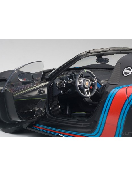 Porsche 918 Spyder Weissach Package Martini 1/18 AUTOart AUTOart - 12