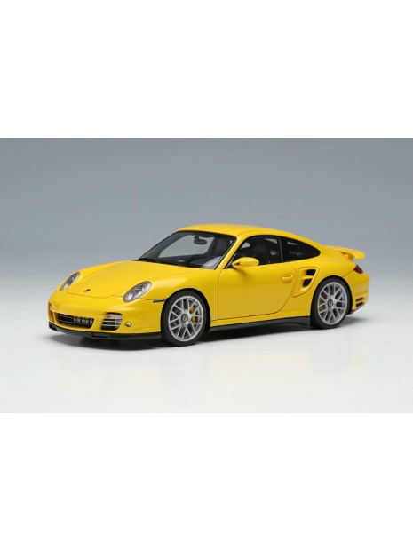 Porsche 911 (997.2) Turbo S 2011 (Yellow) 1/43 Make-Up Eidolon Make Up - 1