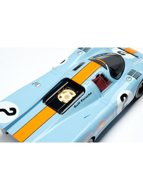 Porsche 917K Gulf Winner Daytona 1970 1/18 Amalgam Amalgam Collection - 12