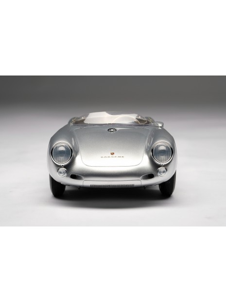 Porsche 550 Spyder (argento) 1/18 Amalgam Collezione Amalgam - 2