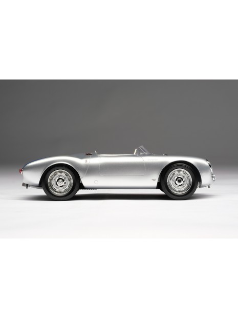 Porsche 550 Spyder (argent) 1/18 Amalgam Amalgam Collection - 4