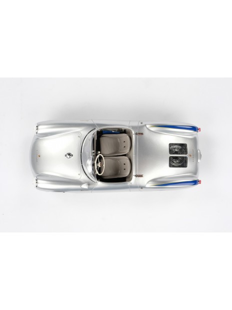 Porsche 550 Spyder (argento) 1/18 Amalgam Collezione Amalgam - 6