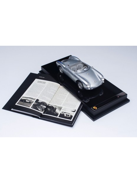 Porsche 550 Spyder (Silber) 1/18 Amalgam Amalgam Collection - 7