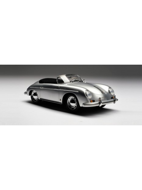 Porsche 356A Speedster (argento) 1/18 Amalgam Collezione Amalgam - 1