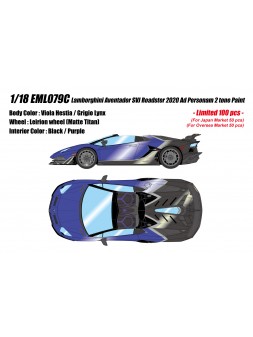 Lamborghini Aventador SVJ Roadster Ad Personam 1/18 Make-Up Eidolon Make Up - 1