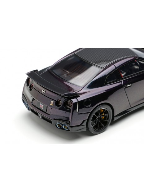 Nissan GT-R Track edition engineered by NISMO T-spec 2024 Midnight Purple 1/43 Make Up Eidolon Make Up - 4