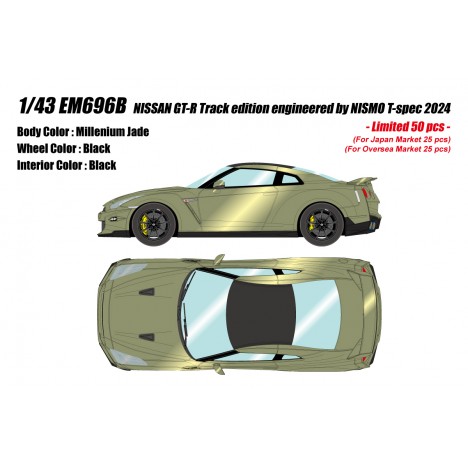 Nissan GT-R Track edition engineered by NISMO T-spec 2024 1/43 Make Up Eidolon Make Up - 1