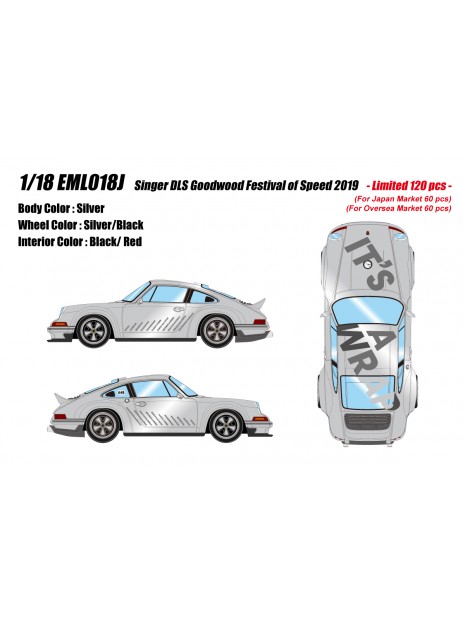 Zanger DLS Goodwood Festival of Speed ​​2019 1/18 Make-Up Eidolon Make Up - 6
