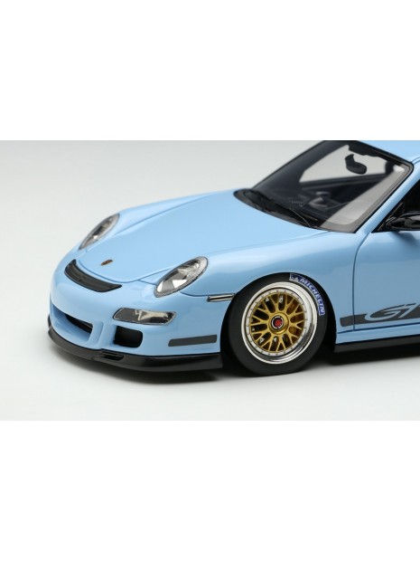 Porsche 911 (997) GT3 RS (Blu) 1/43 Make-Up Eidolon Make Up - 4