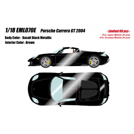 Porsche Carrera GT (Bathalt Black) 1/18 Make-Up Eidolon Make Up - 1