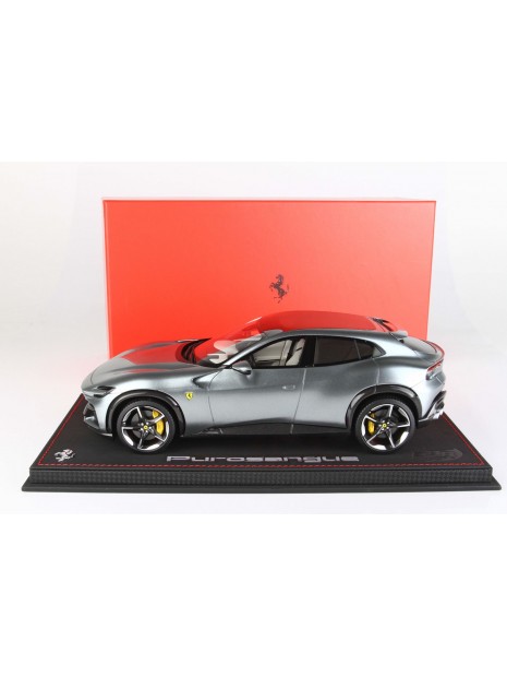 Ferrari Purosangue (Gris Titanium) 1/18 BBR BBR Models - 8