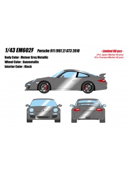 Porsche 911 (997.2) GT3 (meteoorgrijs) 1/43 Make-Up Eidolon Make Up - 1