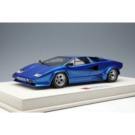 Lamborghini Countach LP5000 QV 1988 (Blue) 1/18 Make-Up Eidolon Make Up - 1