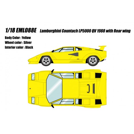 Lamborghini Countach LP5000 QV 1988 1/18 Make-Up Eidolon Make Up - 2
