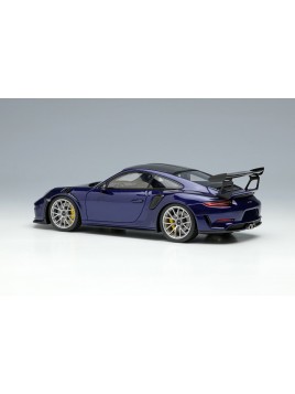 Porsche 911 (991.2) GT3 RS Weissach Package (Bleu) 1/43 Make-Up Eidolon Make Up - 2