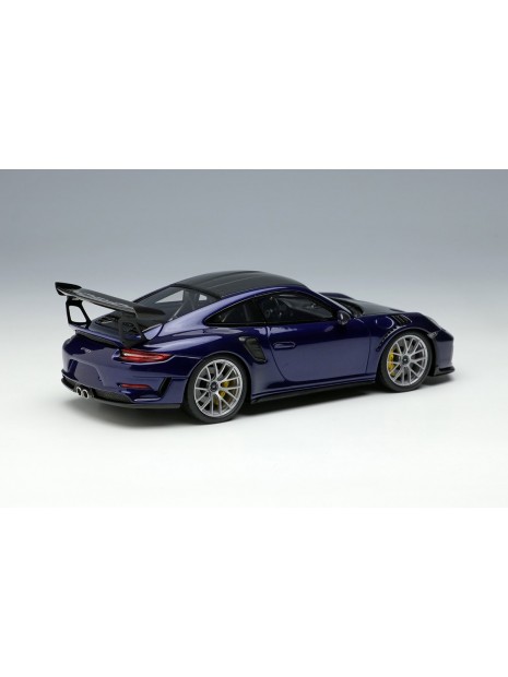 Porsche 911 (991.2) GT3 RS Weissach Package (Bleu) 1/43 Make-Up Eidolon Make Up - 3
