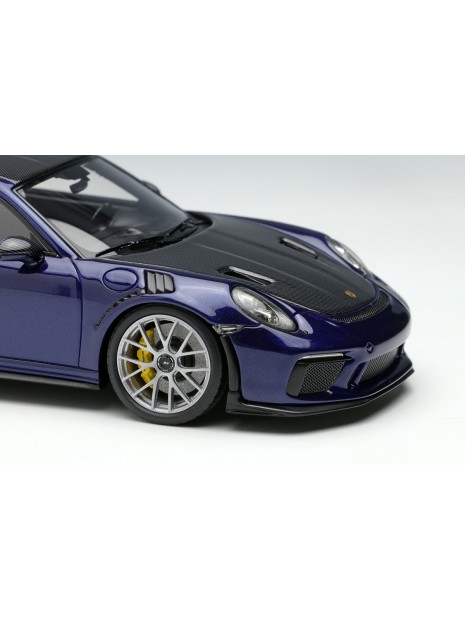 Porsche 911 (991.2) GT3 RS Weissach Package (Bleu) 1/43 Make-Up Eidolon Make Up - 6