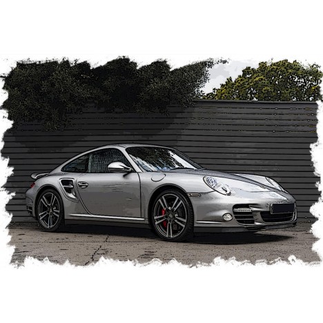 Porsche 911 (997.2) Turbo 2010 (GT Silver) 1/43 Make-Up Eidolon Make Up - 2