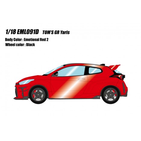 Toyota GR Yaris TOM'S 1/18 Make Up Eidolon Make Up - 2