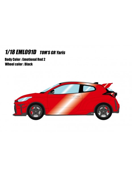 Toyota GR Yaris TOM'S 1/18 Make Up Eidolon Make Up - 3