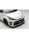 Toyota GR Yaris TOM'S (Super White) 1/18 Make Up Eidolon Make Up - 3