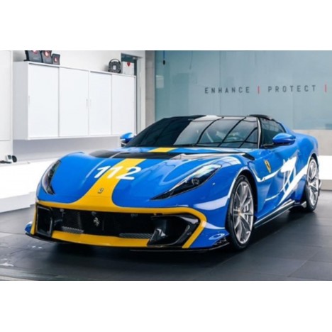 Ferrari 812 Competizione A (French Racing Blue) 1/12 BBR BBR Models - 1